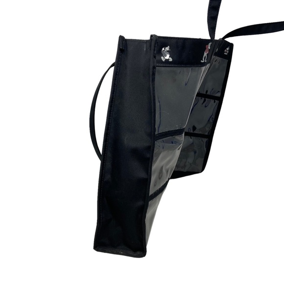 Disney Store Exclusive Tote. 3.5”x5” Photo Insert. Black. 17” - Picture 4 of 5